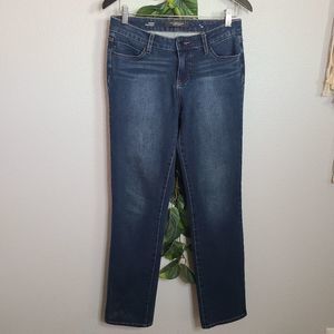 Liverpool Jeans Company Dark Blue Straight Leg Women's Jeans